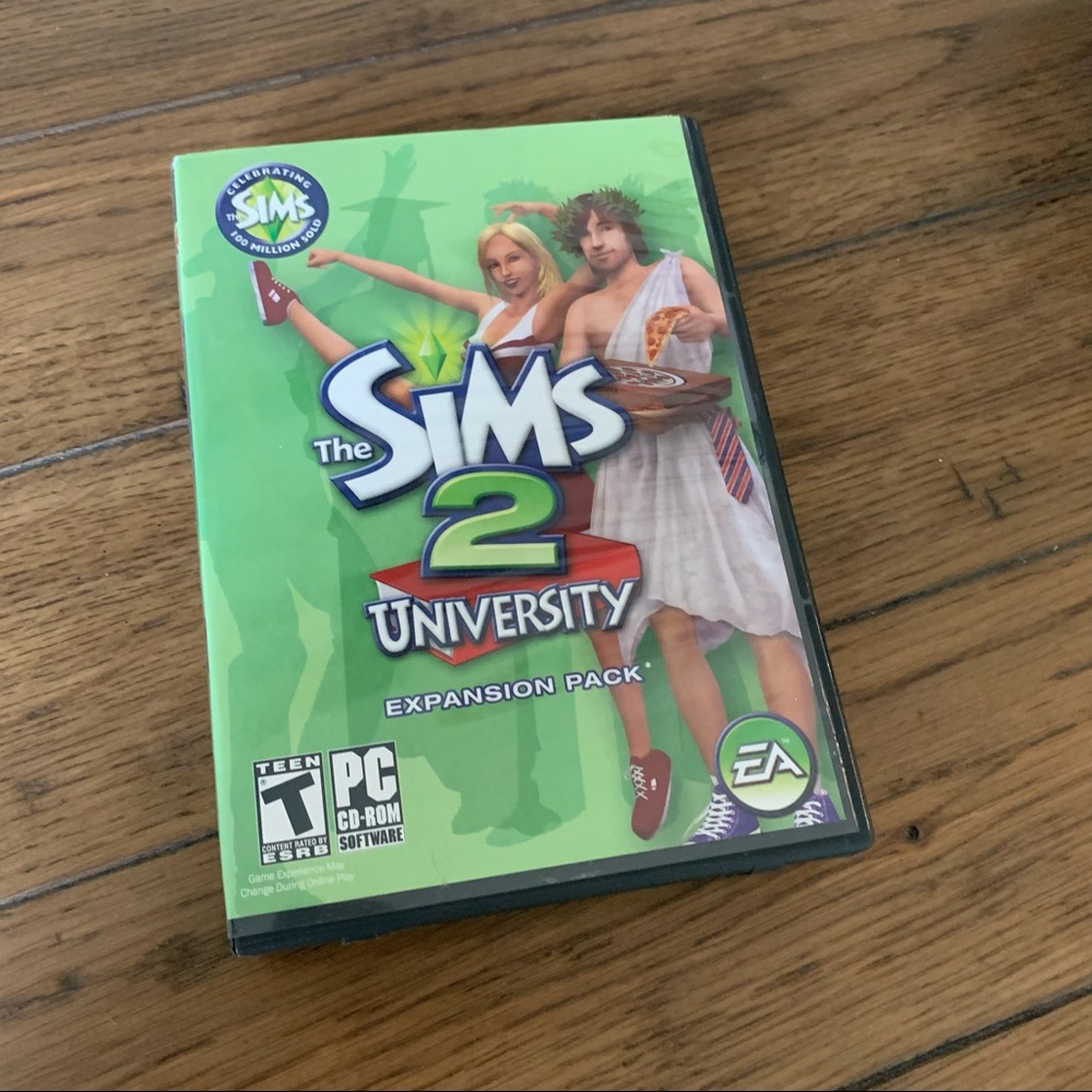 Sims 2 PC Game: University Expansion